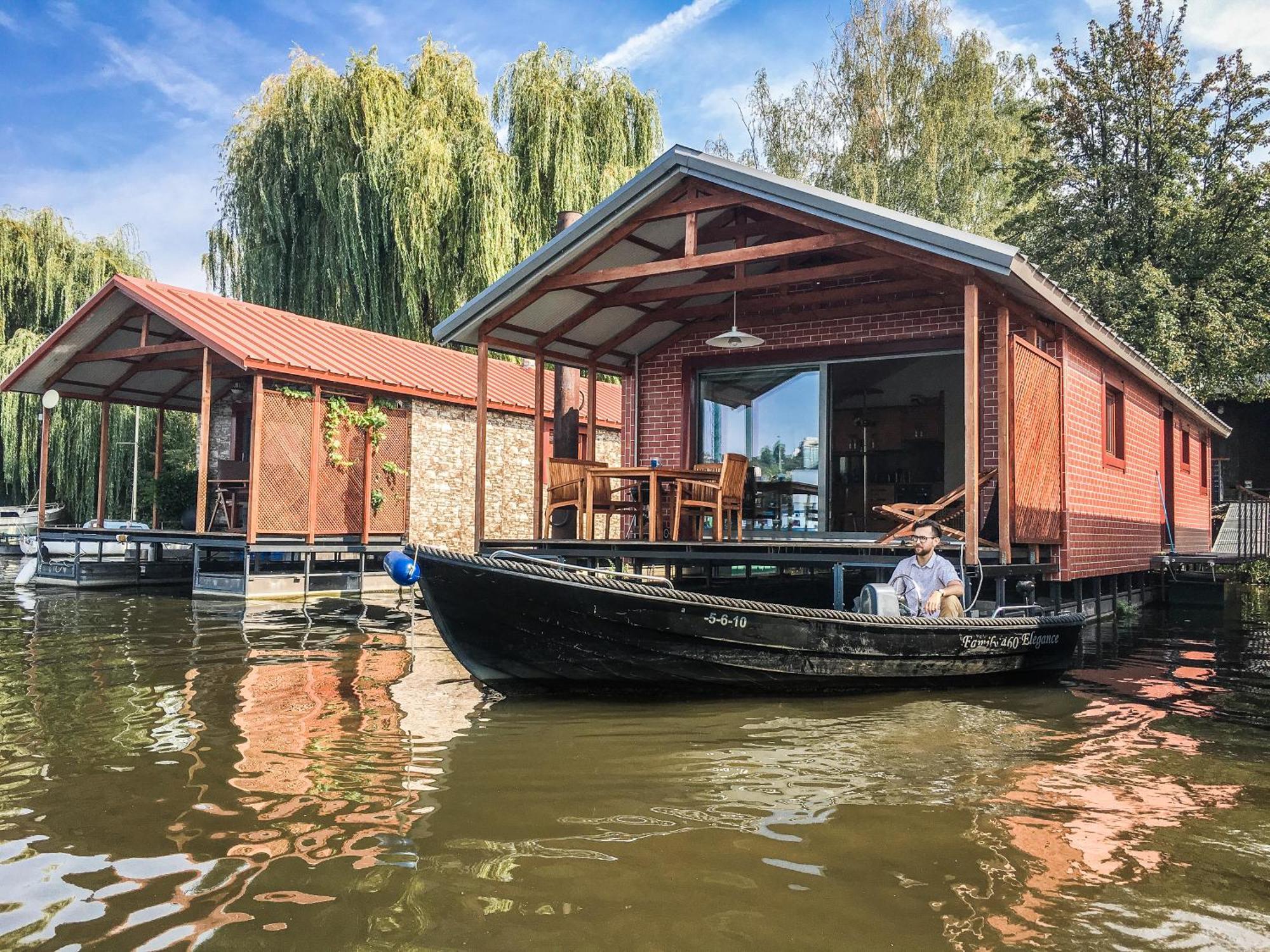 Hotel Houseboat Benjamin - Houseboats Benjamin & Franklin Praha Exteriér fotografie